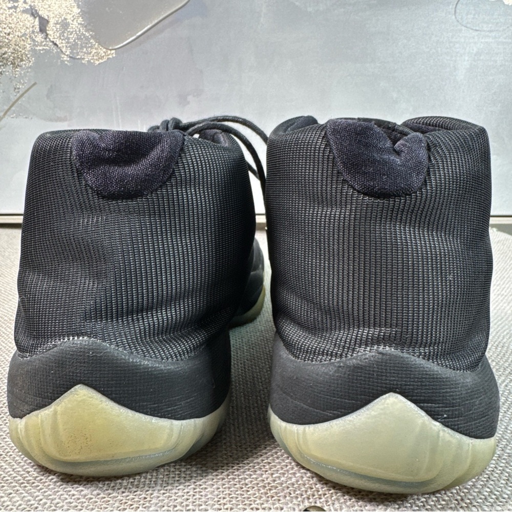 Nike Air Jordan Future Black Reflective Sneakers Shoes Size 13 High Top - Picture 4 of 16